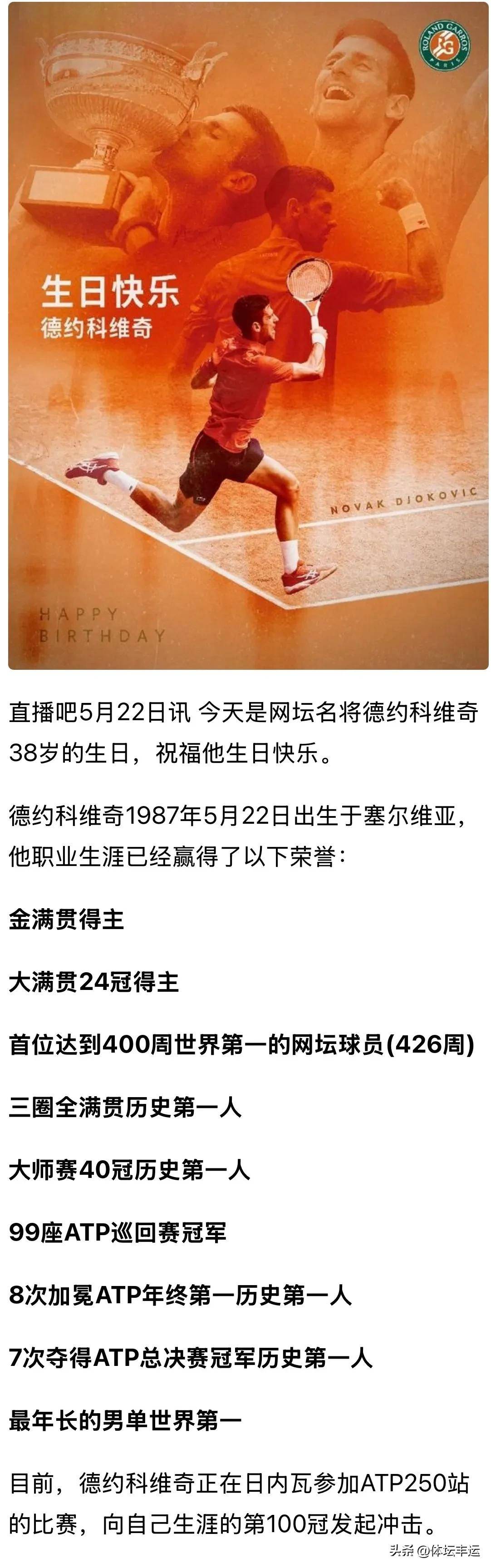 关于德约科维奇官方宣布刷新纪录新规，曼联引发争议！的信息